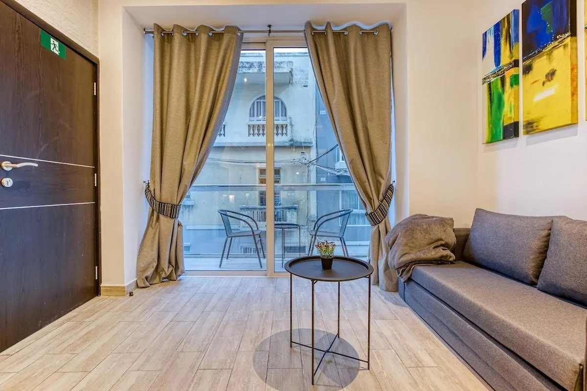 Stylish 1Bedroom Studio In The Heart Of St Julians 201 Сент Джулианс 0*,